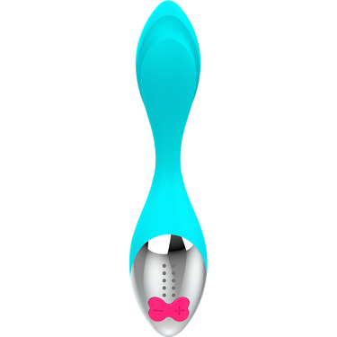 Mini vibratore stimolante G-spot silicone setoso con 7 modalità